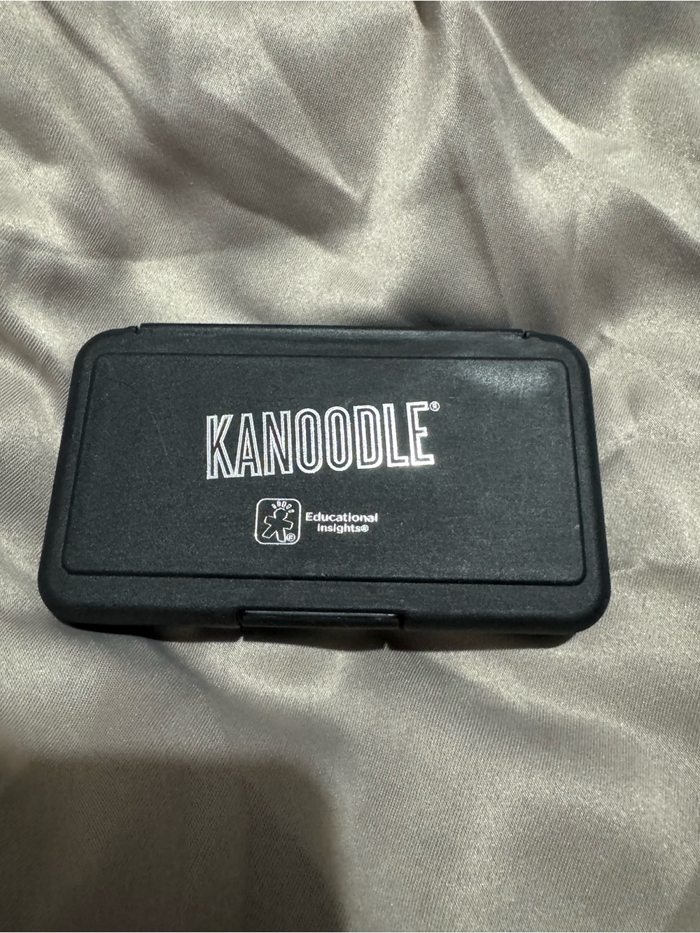 Portable Puzzle Game Case - Black